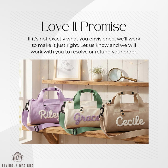 Personalized Name Travel/Duffle Bag for Kids