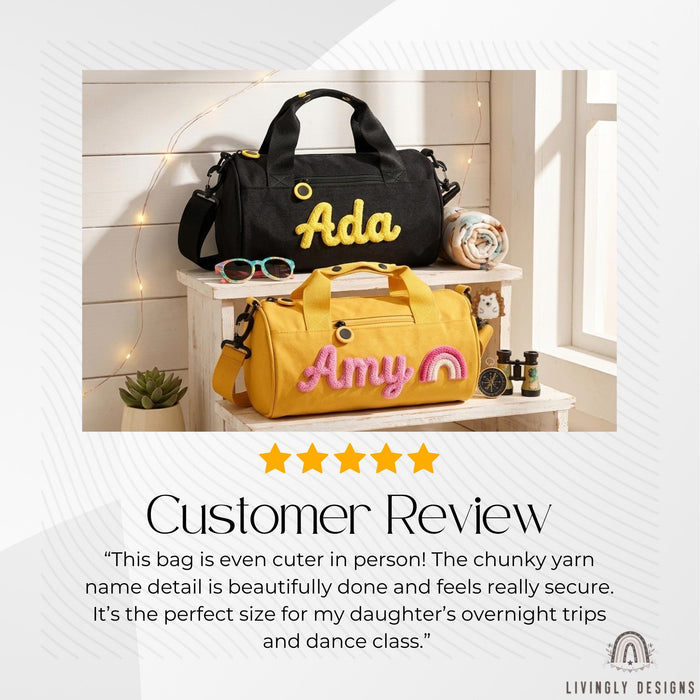 Personalized Name Travel/Duffle Bag for Kids