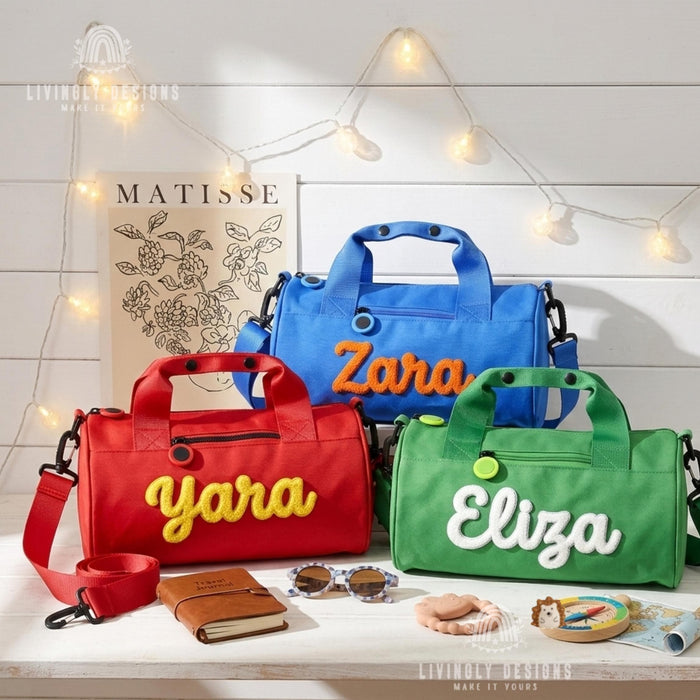 Personalized Name Travel/Duffle Bag for Kids