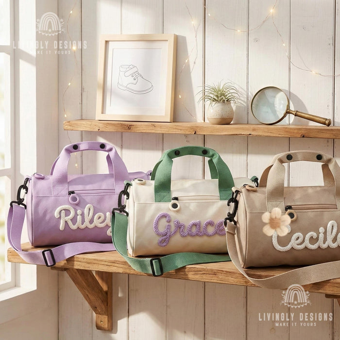 Personalized Name Travel/Duffle Bag for Kids