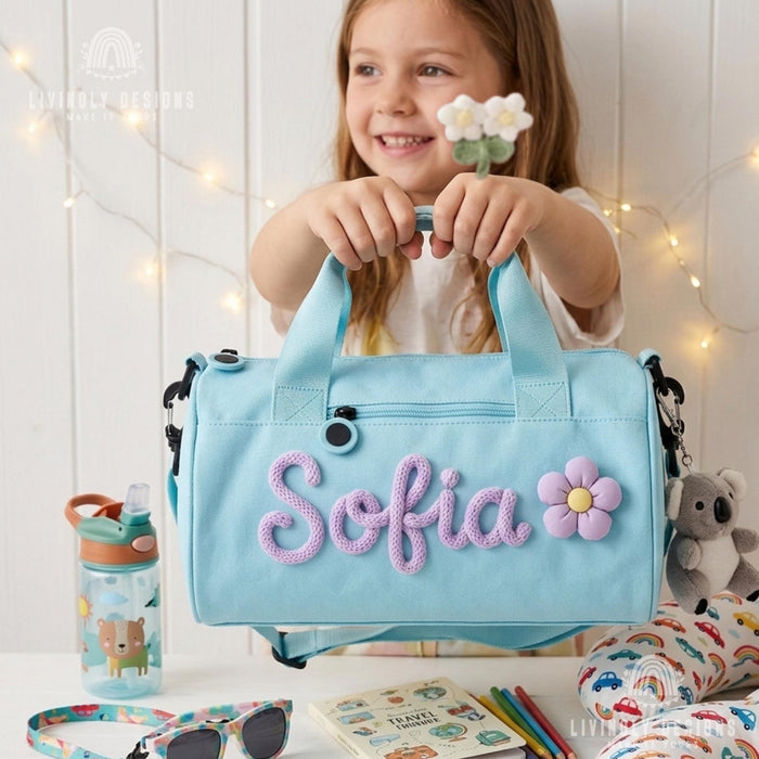 Personalized Name Travel/Duffle Bag for Kids