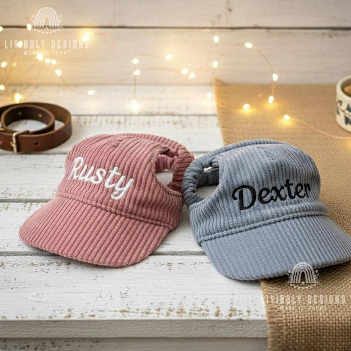 Personalized Pet Hat with Custom Name