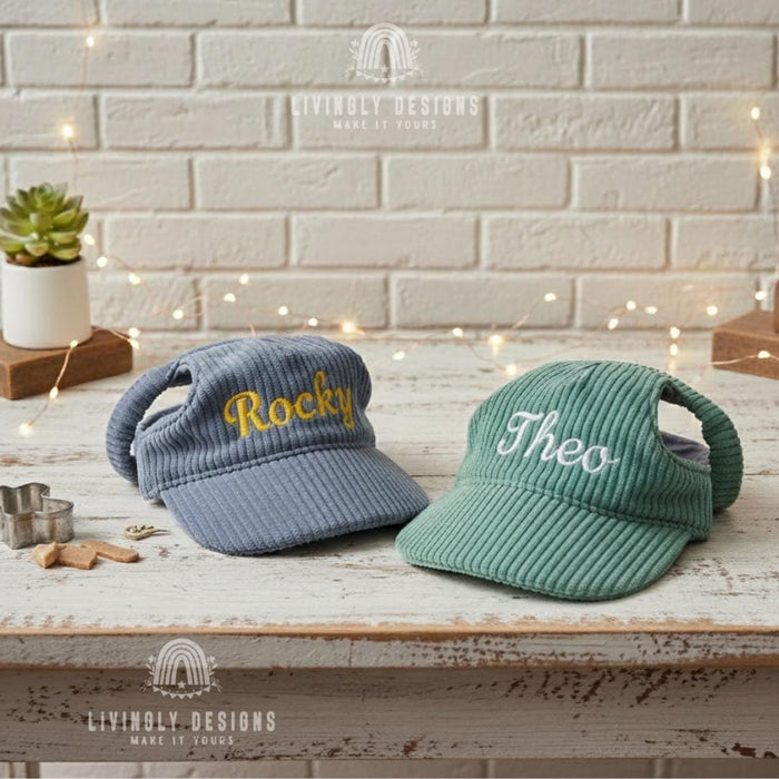 Personalized Pet Hat with Custom Name