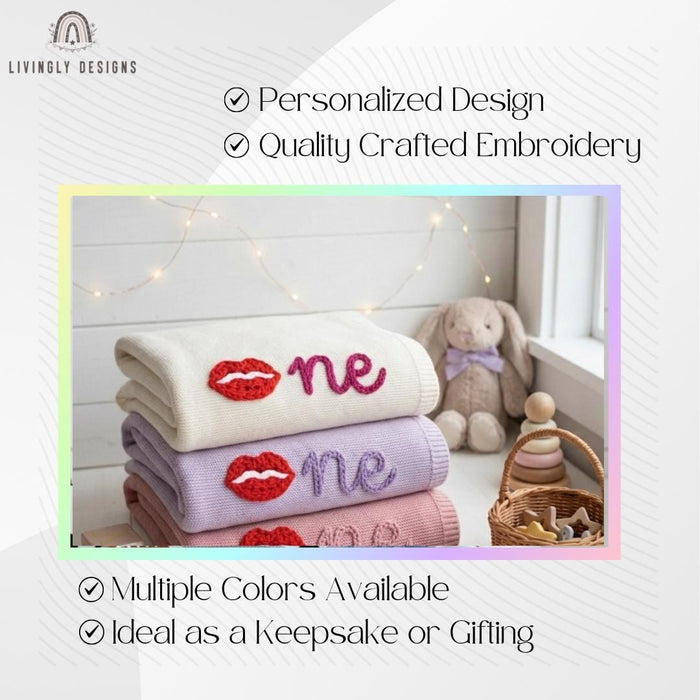 Personalized Milestone Keepsake Birthday Blanket