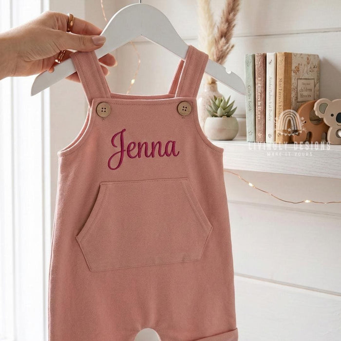 Baby Romper Overalls Personalized Toddler Outfit Keepsake