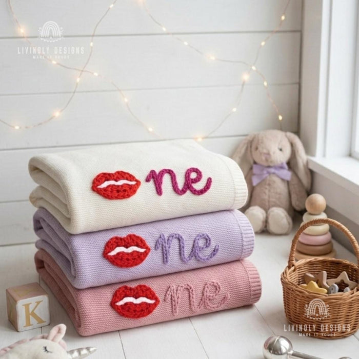 Personalized Milestone Keepsake Birthday Blanket