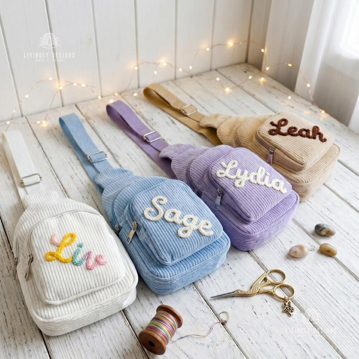 Personalized Kids Crossbody Bag Shoulder Pack