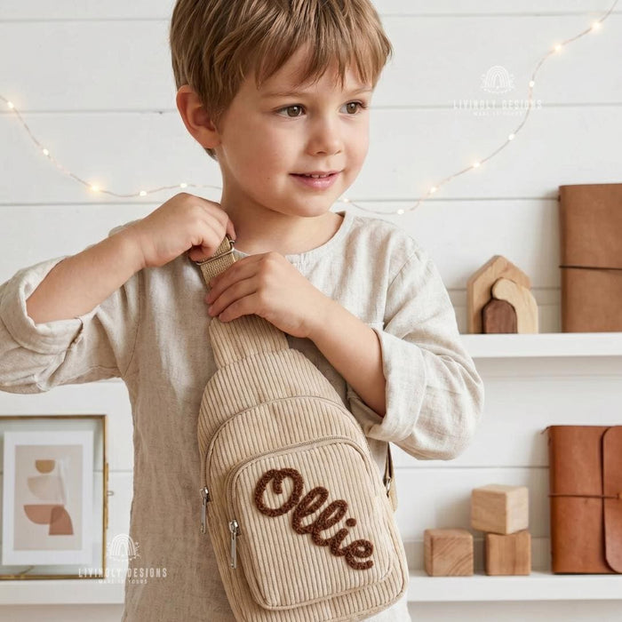 Personalized Kids Crossbody Bag Shoulder Pack