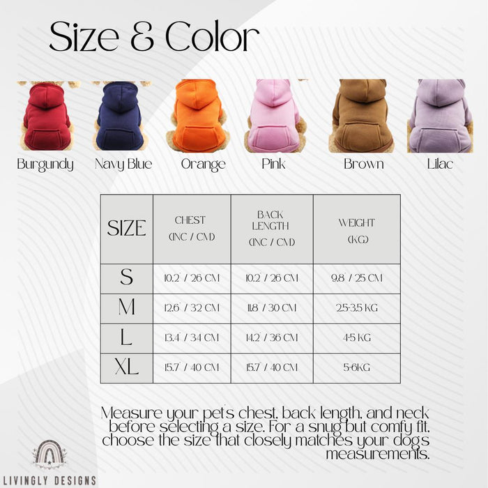Custom Embroidered Pet Winter Hooded Jacket/Clothing