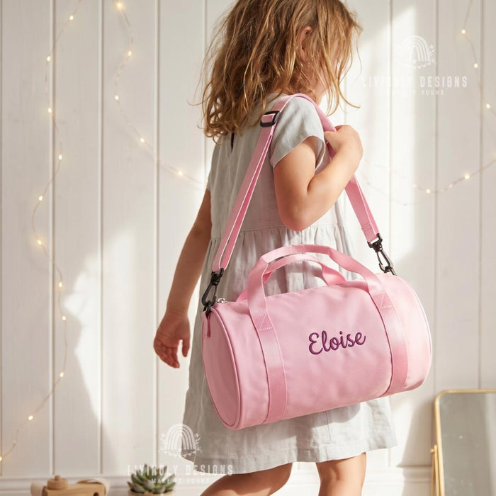 Personalized Dance Duffle/Travel Bag for Toddlers