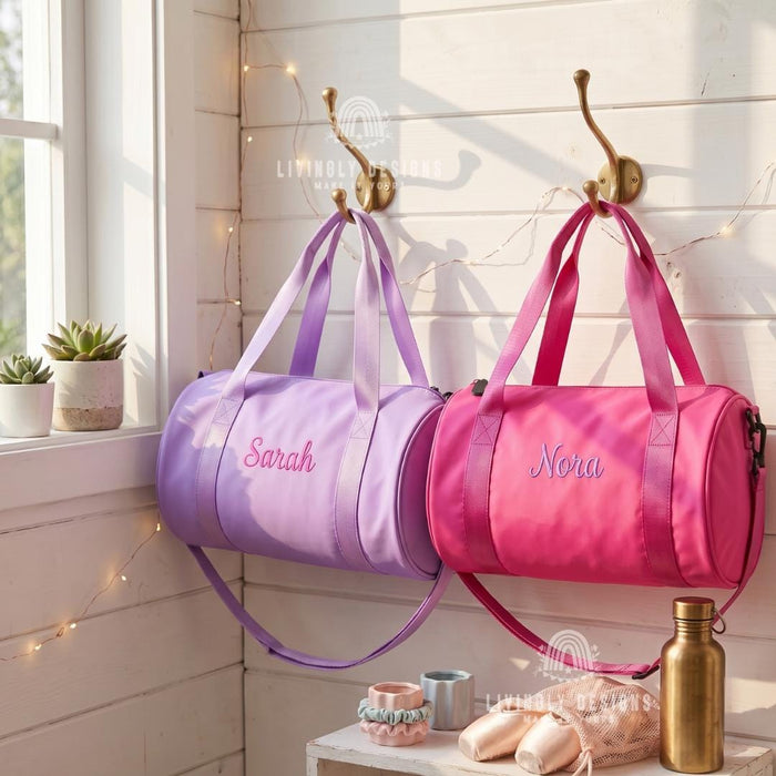 Personalized Dance Duffle/Travel Bag for Toddlers