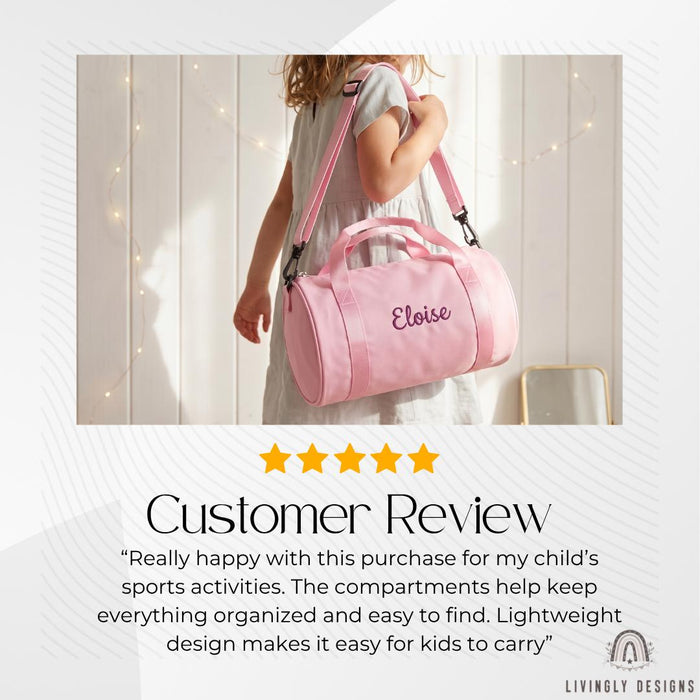 Personalized Dance Duffle/Travel Bag for Toddlers