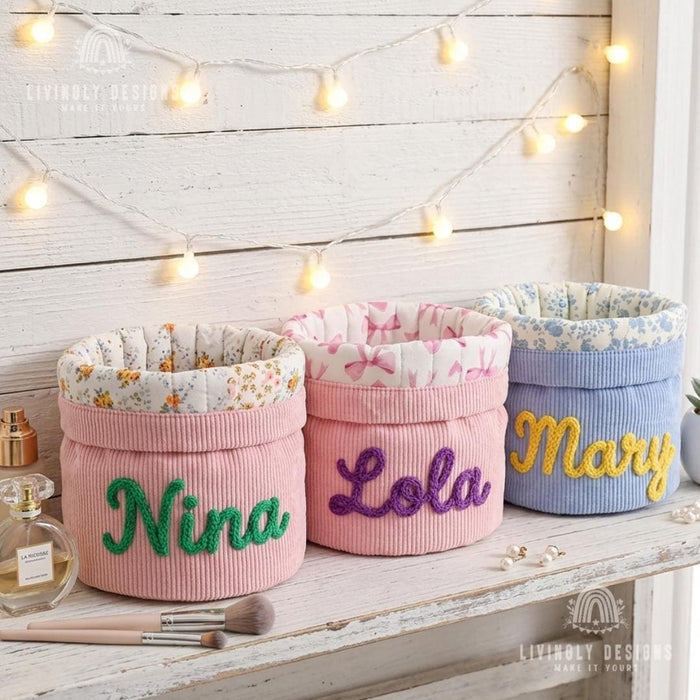Custom Cosmetic Bag: Large Capacity Cylindrical Makeup Organizer