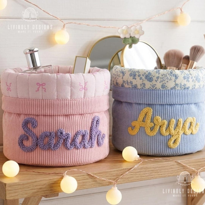 Custom Cosmetic Bag: Large Capacity Cylindrical Makeup Organizer