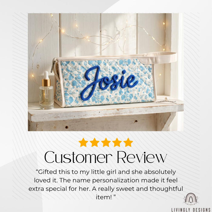Personalized Portable Hair Dryer & Styling Tool Storage Bag/Travel Organizer