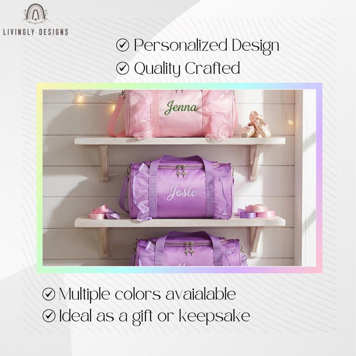 Personalized Kids Dance Bag : Ballet & Latin Dance Bag