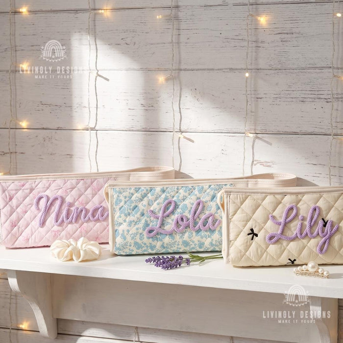 Personalized Portable Hair Dryer & Styling Tool Storage Bag/Travel Organizer