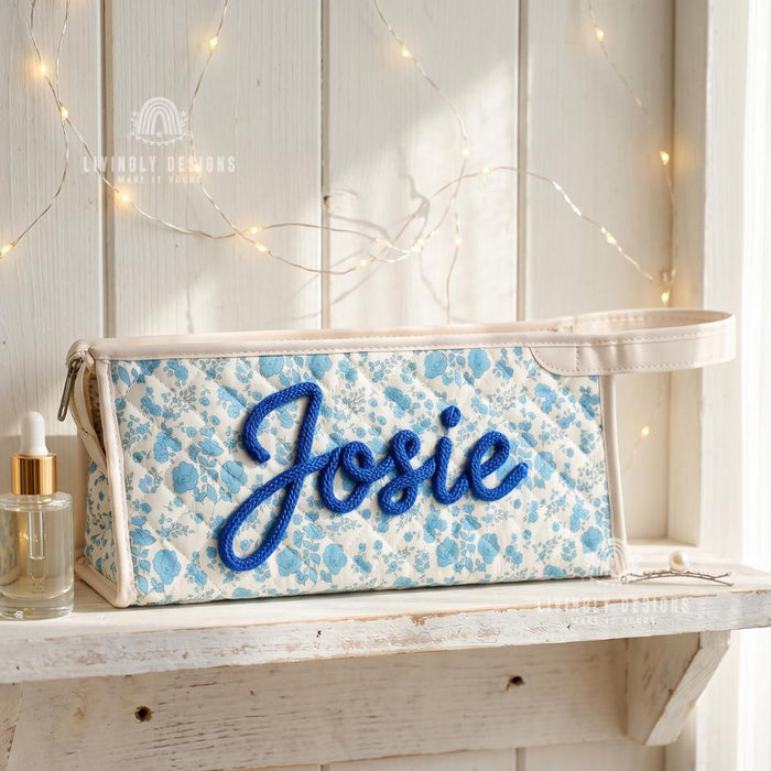 Personalized Portable Hair Dryer & Styling Tool Storage Bag/Travel Organizer