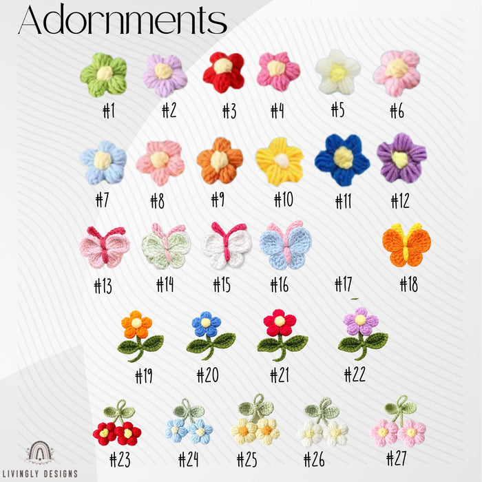 Design adornments chart