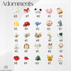 Design adornments chart